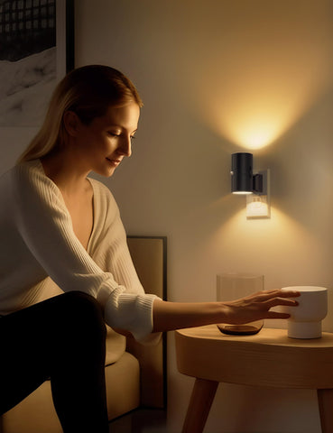 L LOHAS LED kid and elderly friendly night light reduces night-time stumble risk.