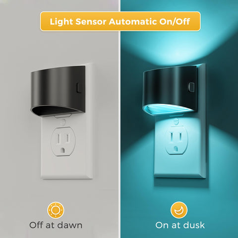 L LOHAS LED night light two-pack saves money and covers spaces