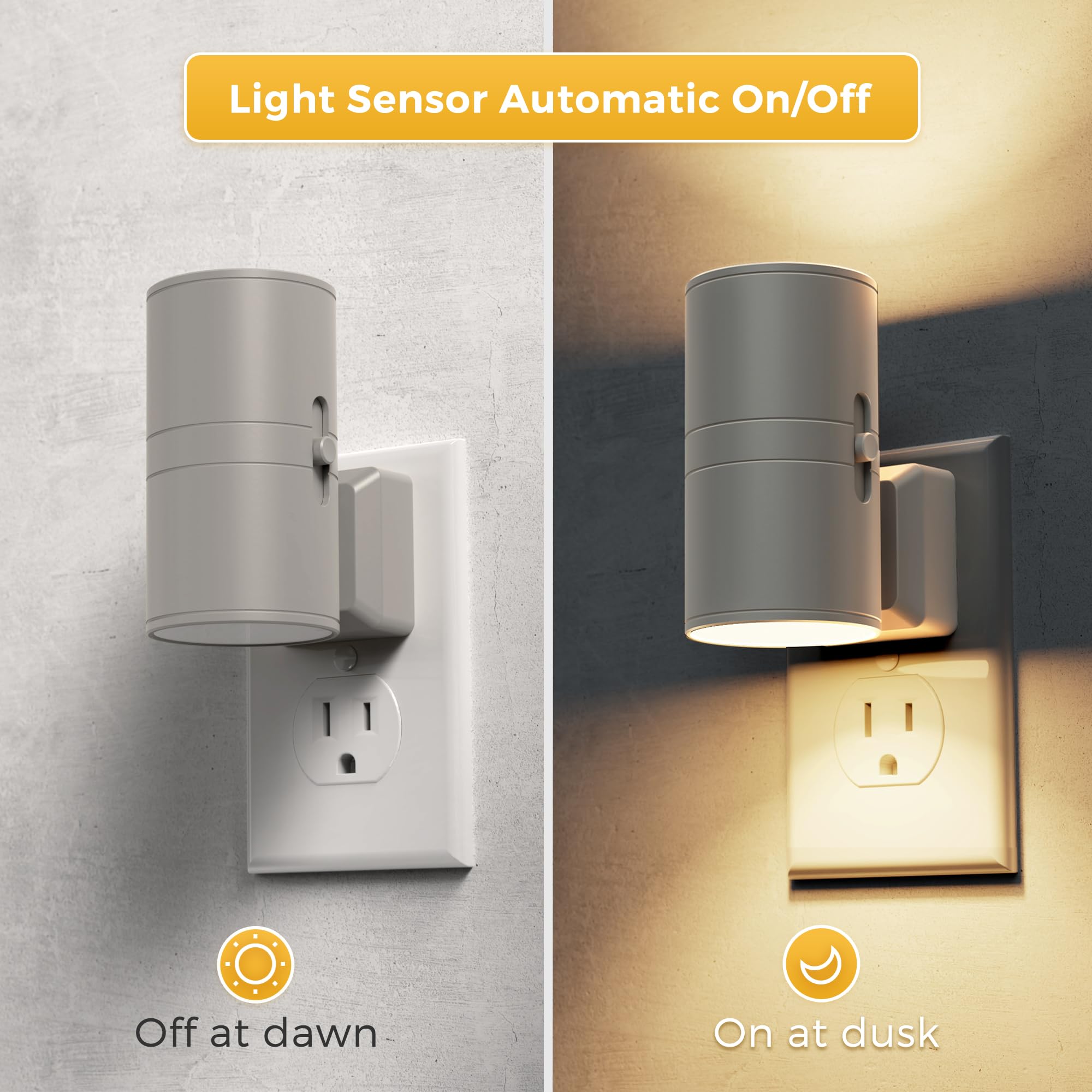 L LOHAS LED 3000K soft white output provides gentle, eye-friendly illumination.