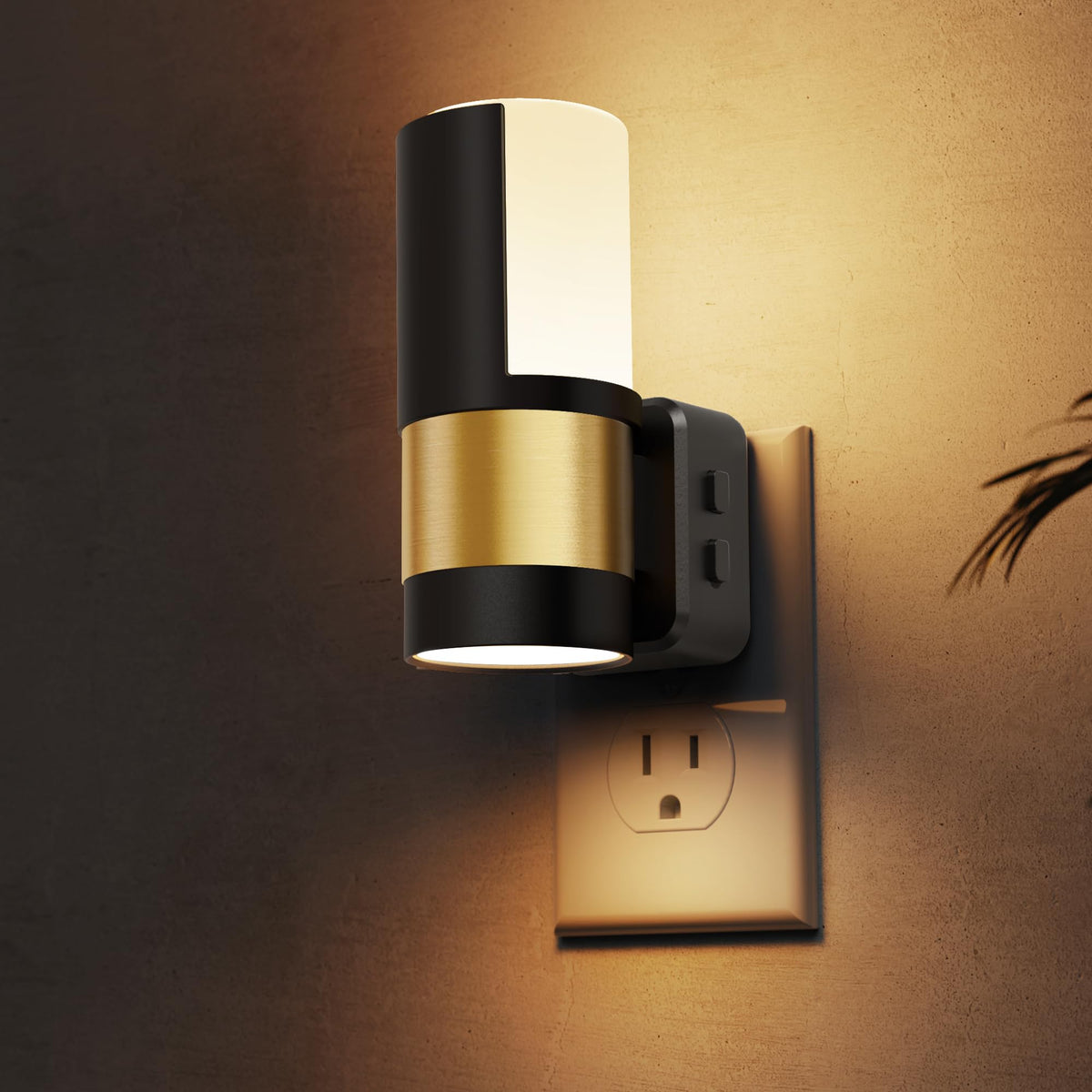 L LOHAS LED night light amber 1600K creates cozy hallway ambiance