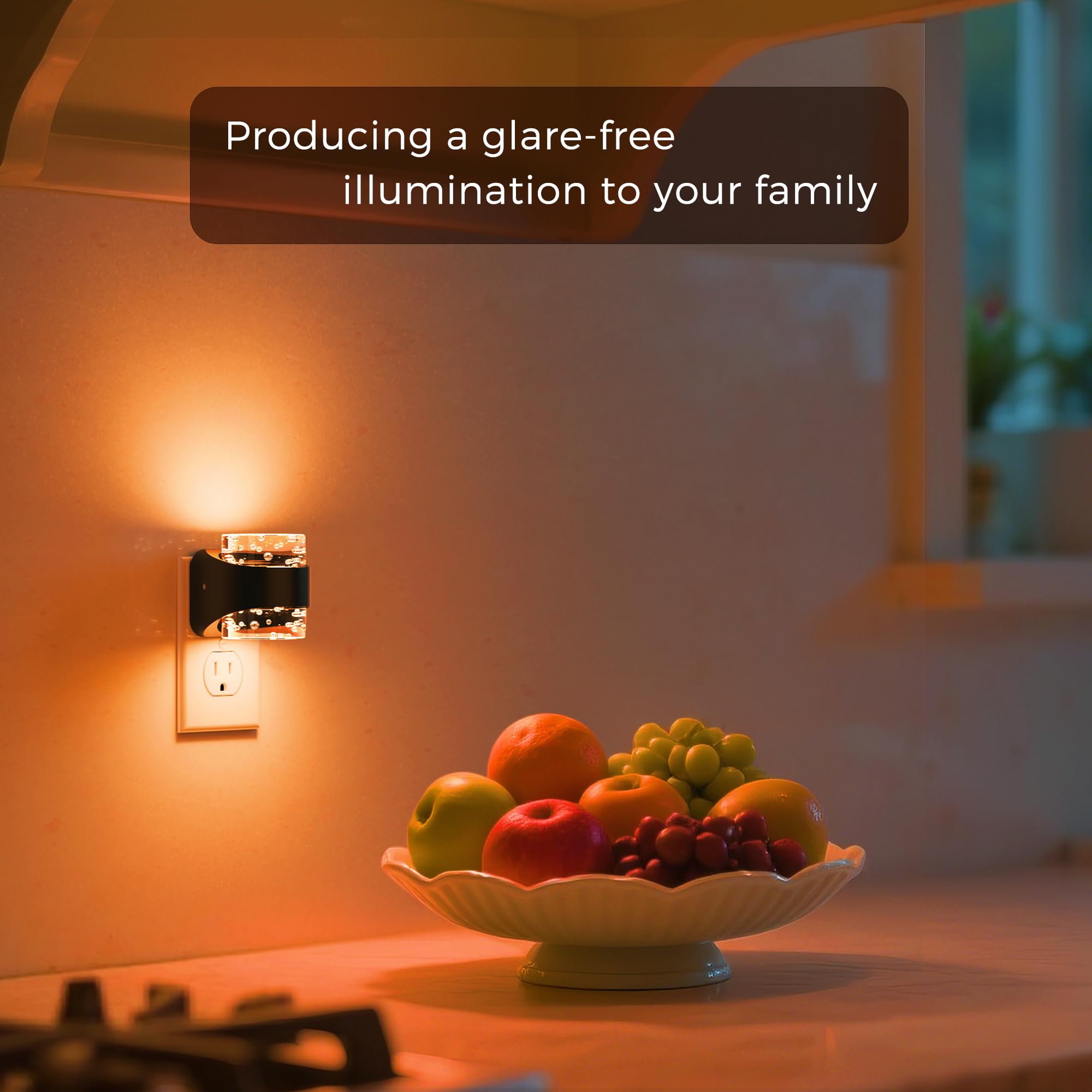 L LOHAS LED color-cycle Rainbow Night Light adds vibrant atmosphere in any room.