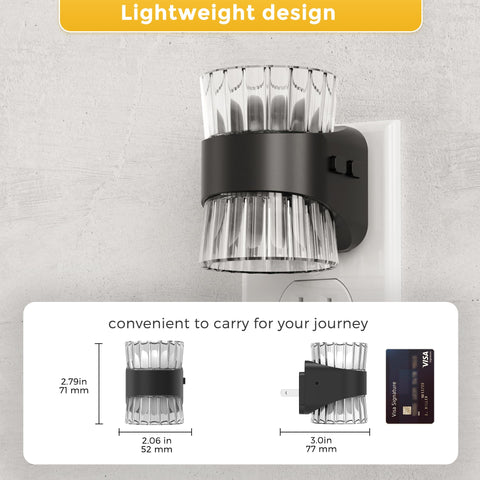 L LOHAS LED night light at 4000K balances mood and visibility in bathrooms and hallways.