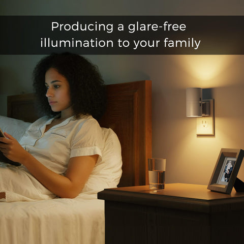 L LOHAS LED dimmable control allows brightness adjustment from 0 to 100 lumens.