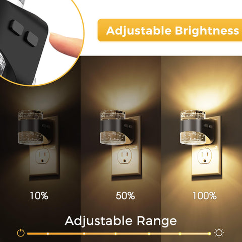 L LOHAS LED Night Light with dusk-to-dawn sensor for seamless auto-on.