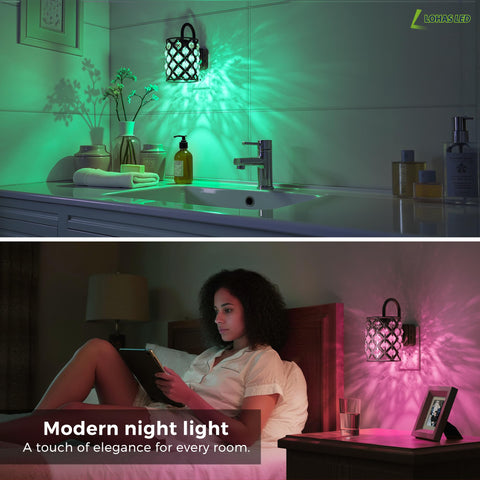 L LOHAS LED Night Light consumes only 1W, promoting energy efficiency.