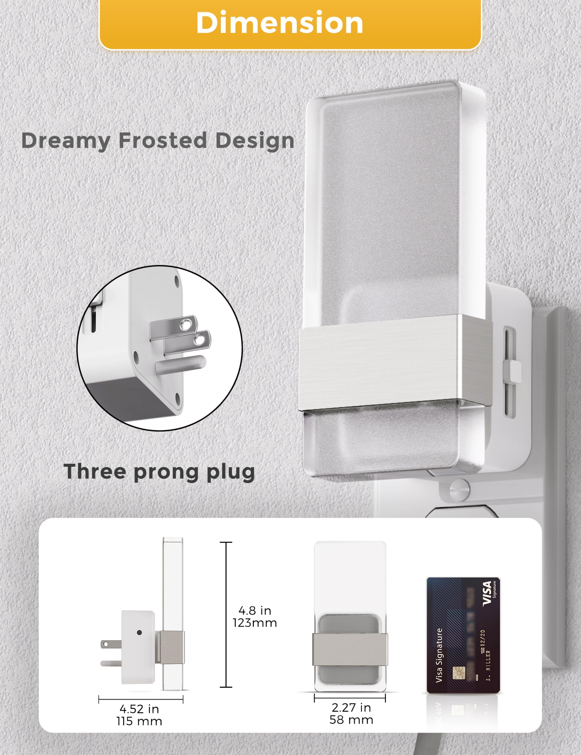 L LOHAS LED glare-free illumination for safe nighttime use