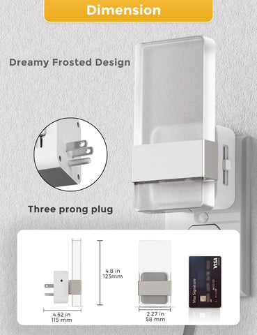 L LOHAS LED glare-free illumination for safe nighttime use