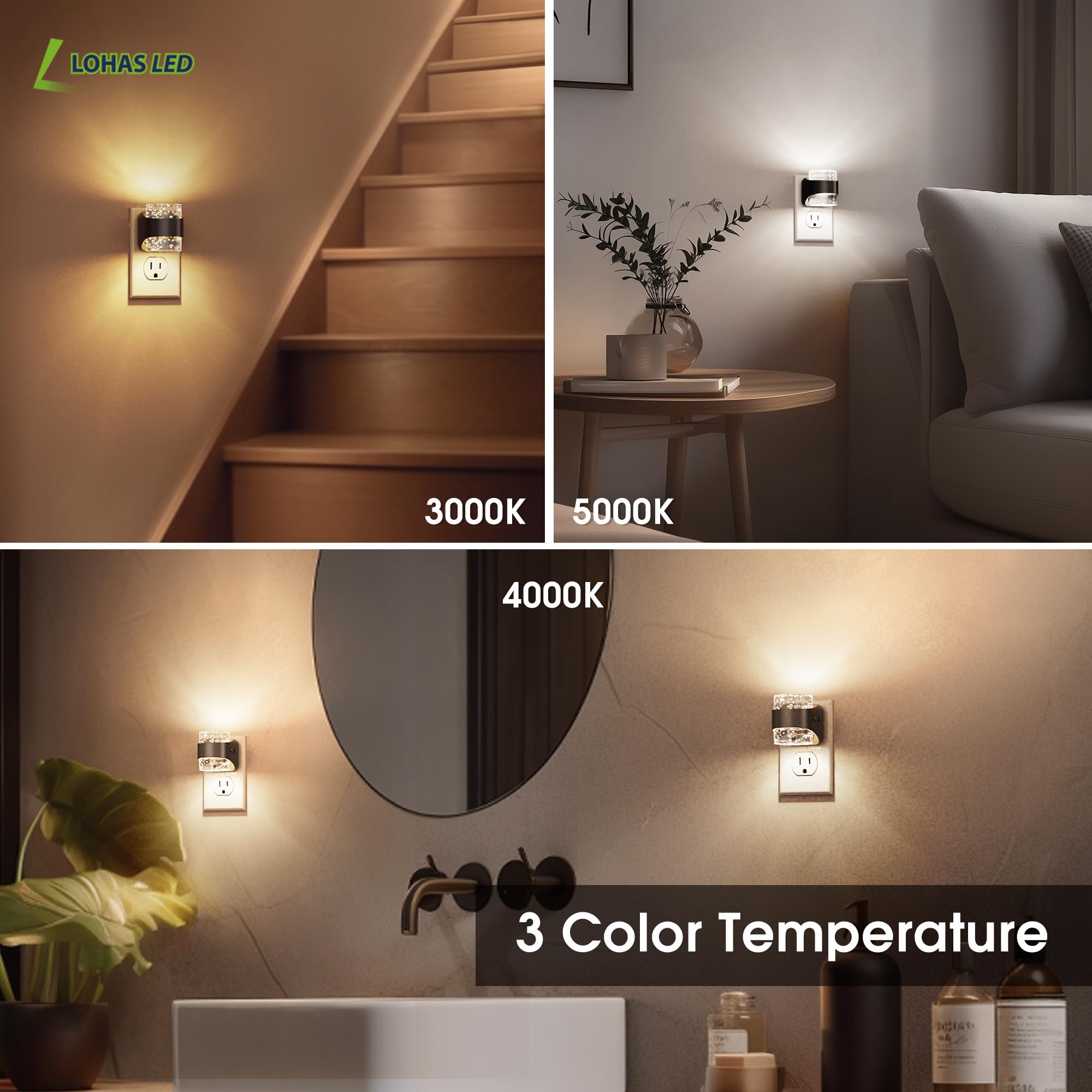 L LOHAS LED bubble night light makes a thoughtful gift for parents and home decor lovers