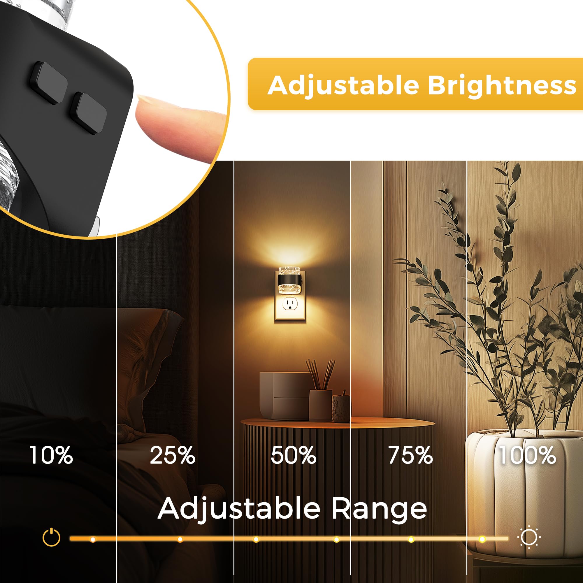 L LOHAS LED gift-ready night light combines practicality with warmth.