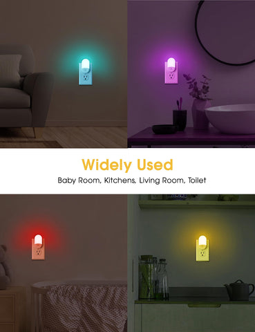 Energy-efficient L LOHAS LED night light uses 0.6W per unit