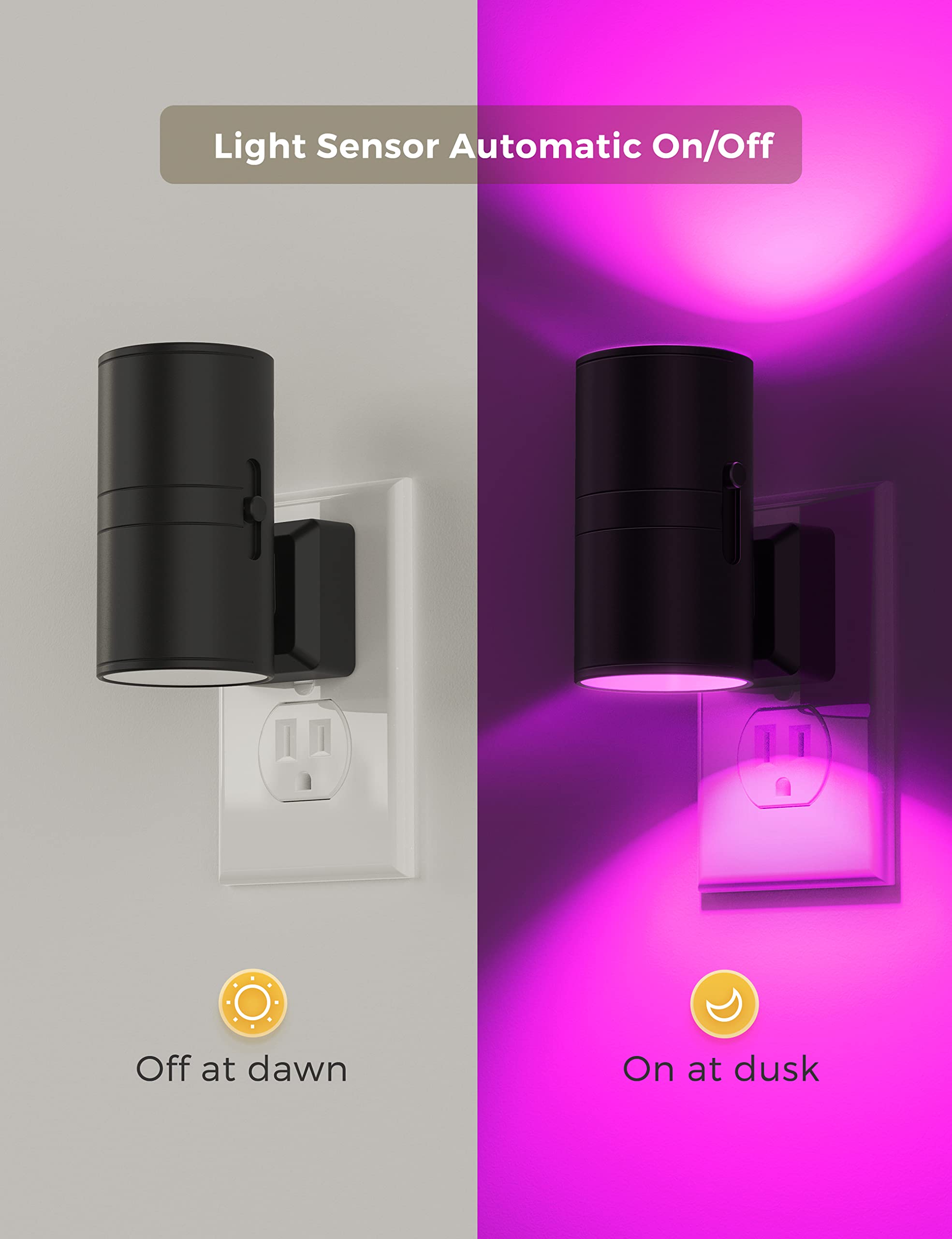 L LOHAS LED multicolor cycle creates dynamic mood lighting