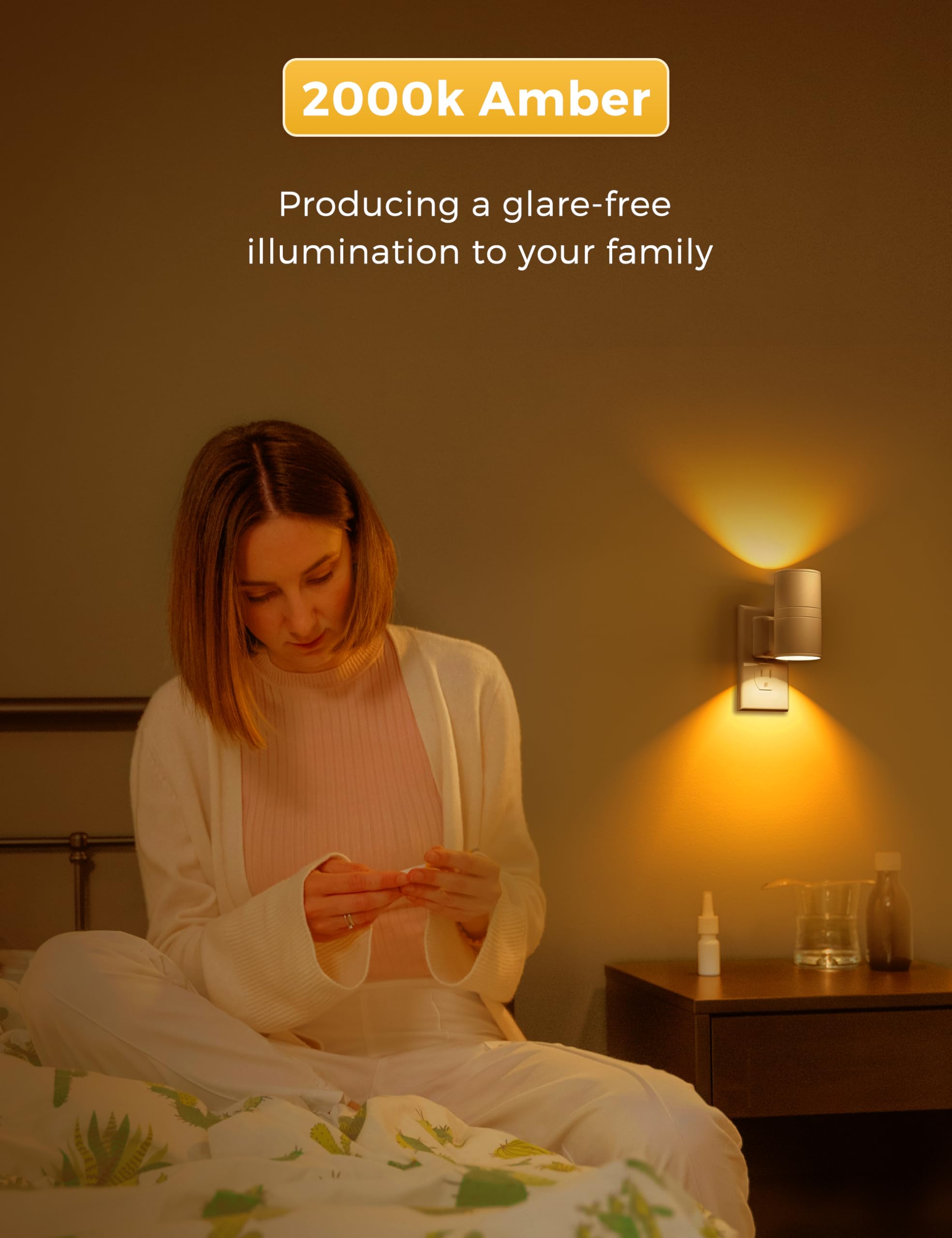 LOHAS LED Night Light great for nurseries and kids' rooms.