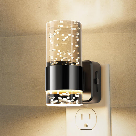 L LOHAS LED dusk-to-dawn sensor night light auto-illuminates hallways