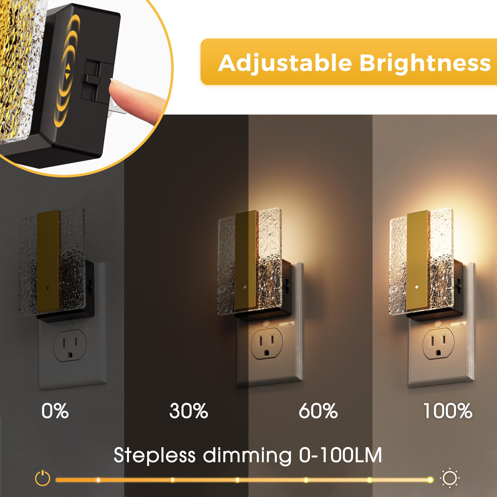 L LOHAS LED night light plug-in hallway: guiding footsteps with gentle, energy-efficient illumination.