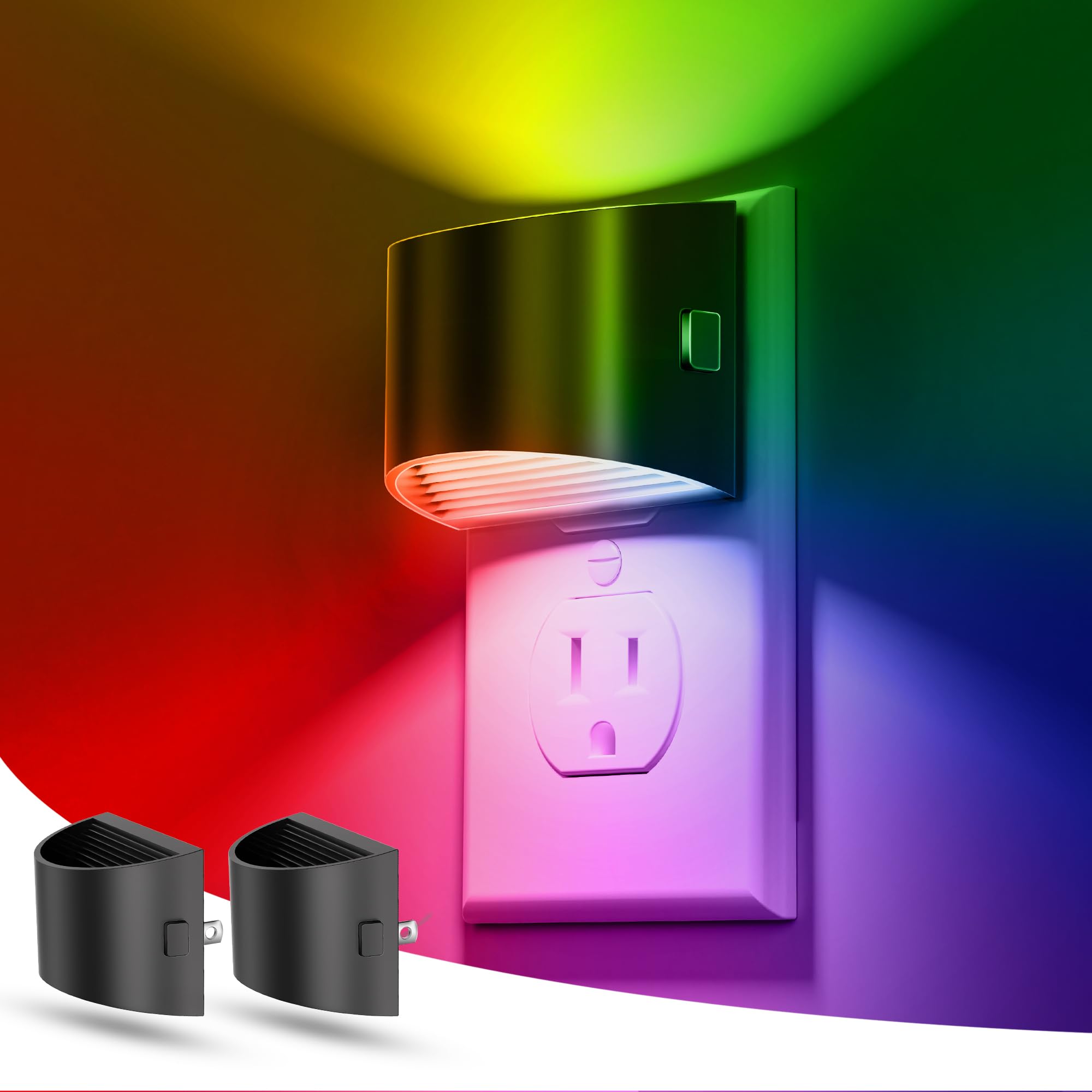 L LOHAS LED night light with 8 colors for customizable ambient lighting