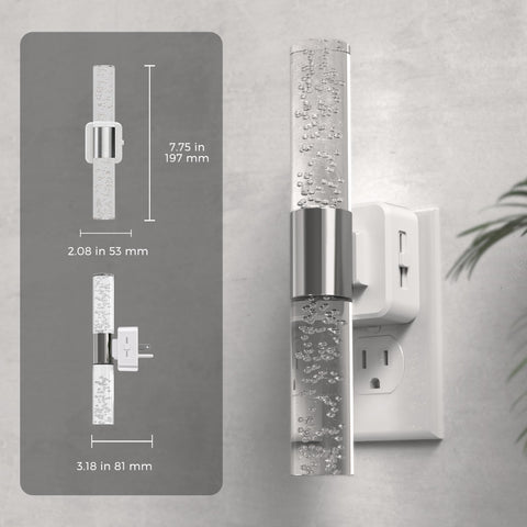 Soft white 3000K glow from L LOHAS LED creates warm ambiance.
