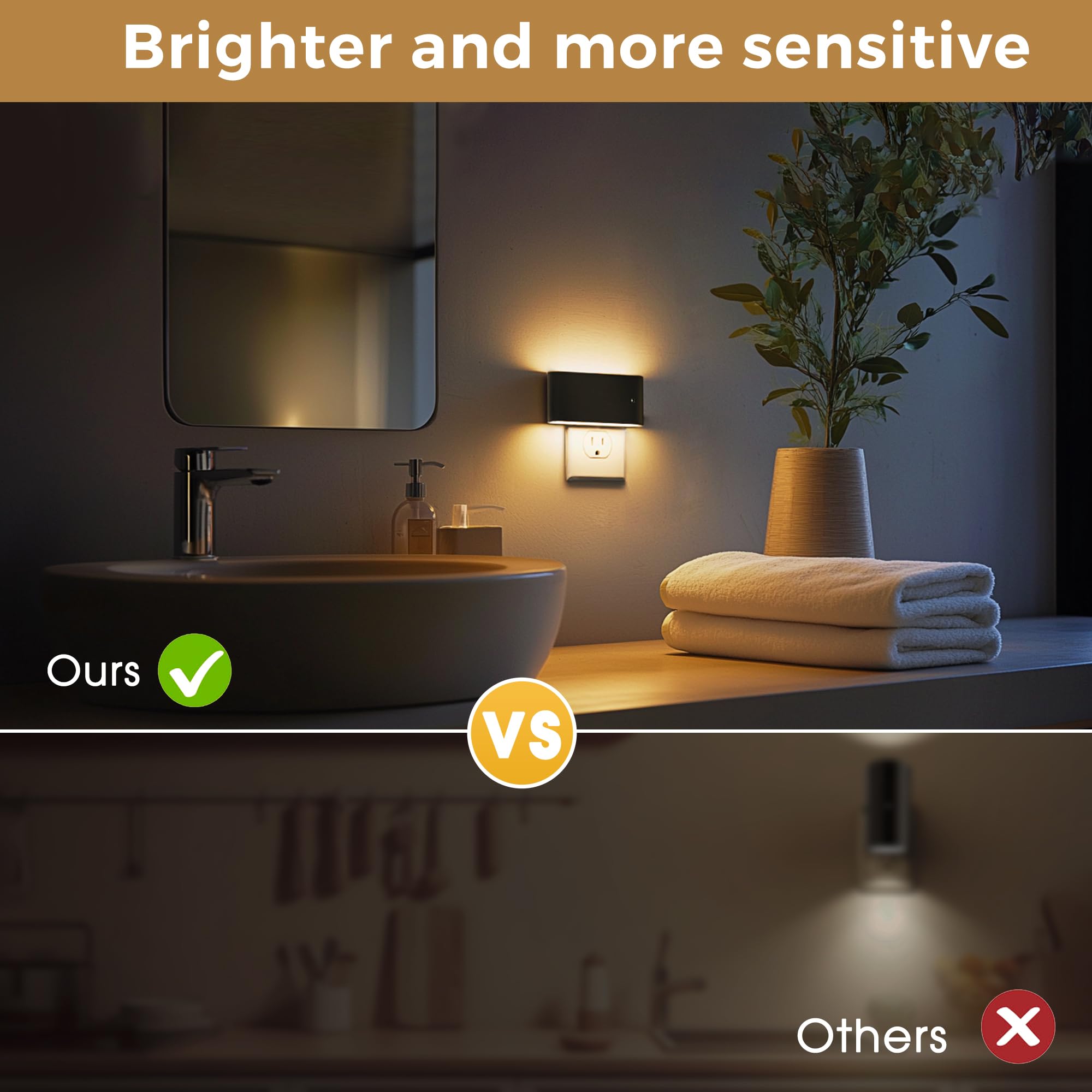 L LOHAS LED night light perfect for stairways and hallways