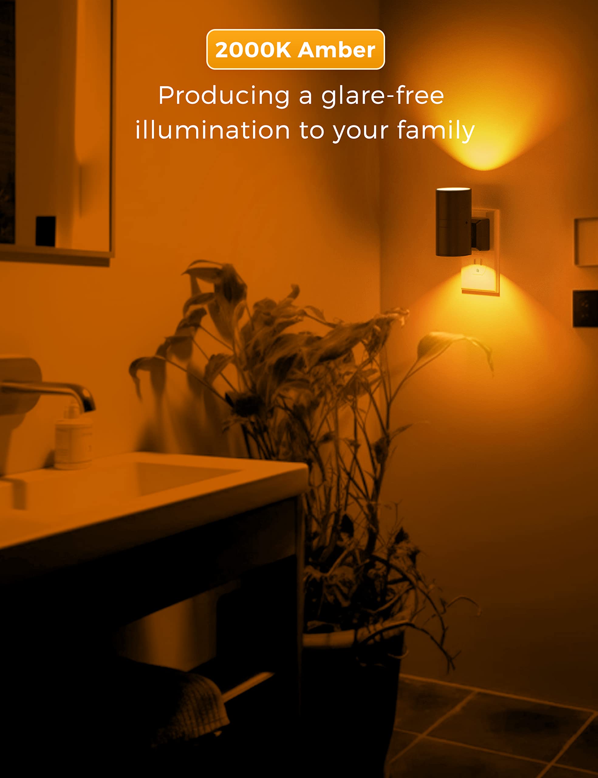 L LOHAS LED 2000K warm light creates a cozy bedroom atmosphere