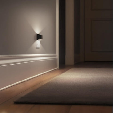 L LOHAS LED lights illuminate corridors and garages while helping save energy