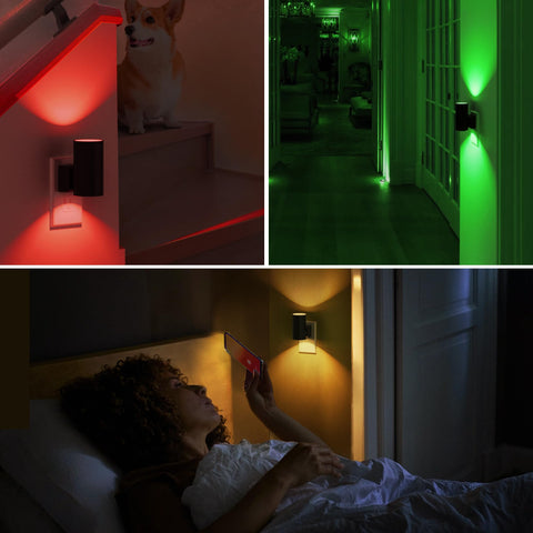 L LOHAS LED night light offers solid color and multicolor modes.