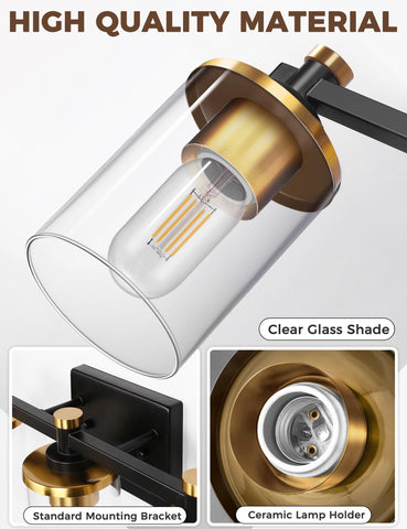 L LOHAS LED vanity light with easy install guide speeds up setup