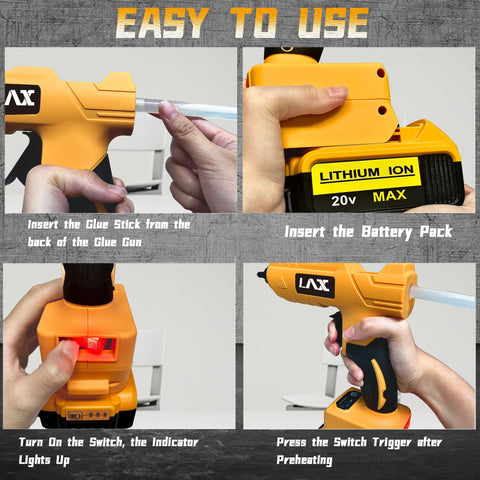 L1NXIXI includes 20 glue sticks for immediate project start