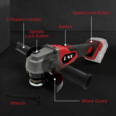 L1NXIXI brushless motor delivers longer runtime and cooler operation