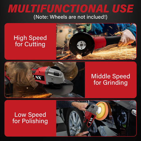 L1NXIXI quick spindle lock enables fast disc changes