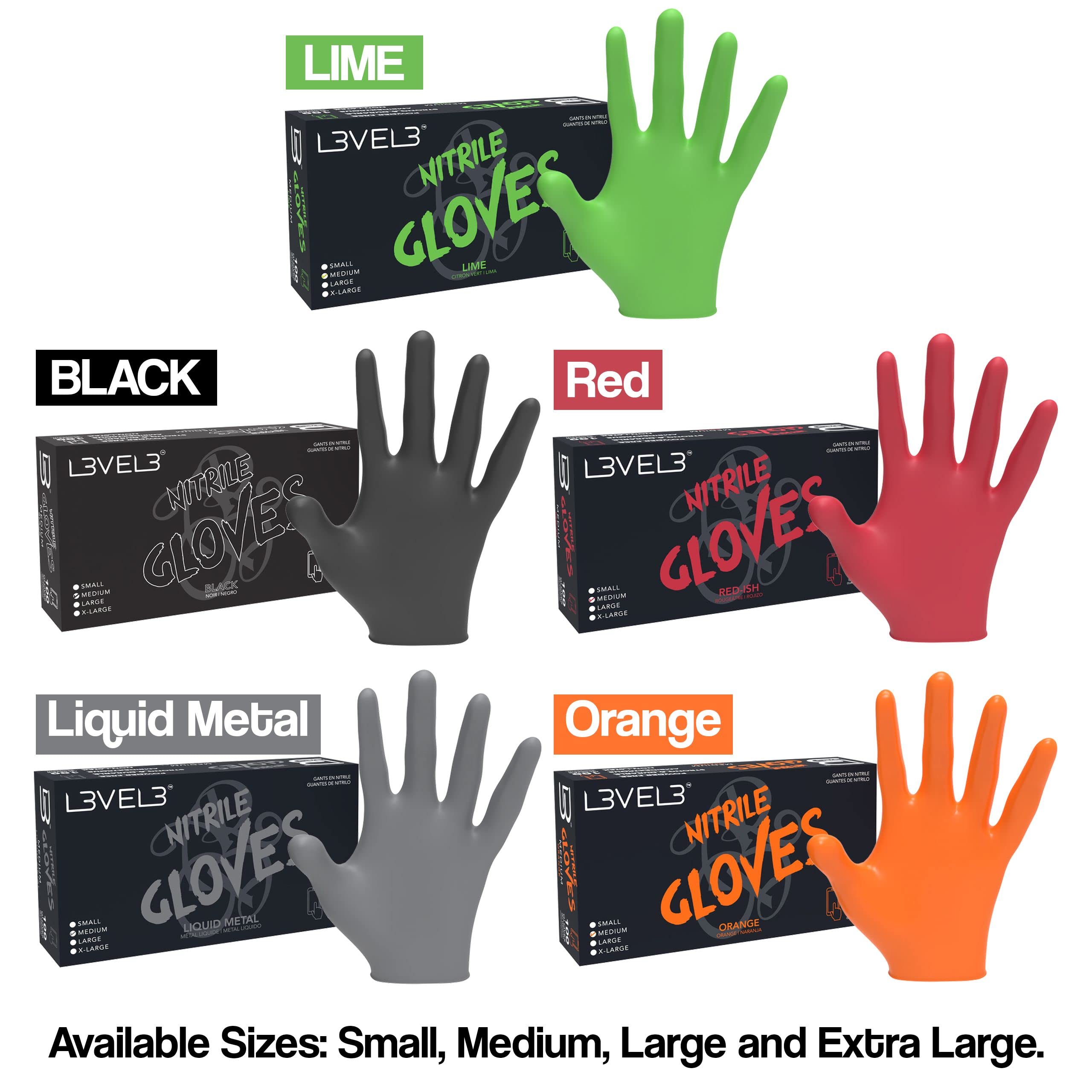 L3 Level 3 box displays versatile, multi-use protective gloves.