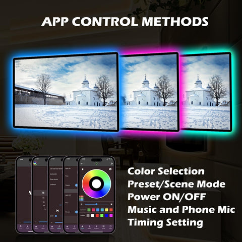 L8star LED strip remote control for quick color and mode changes
