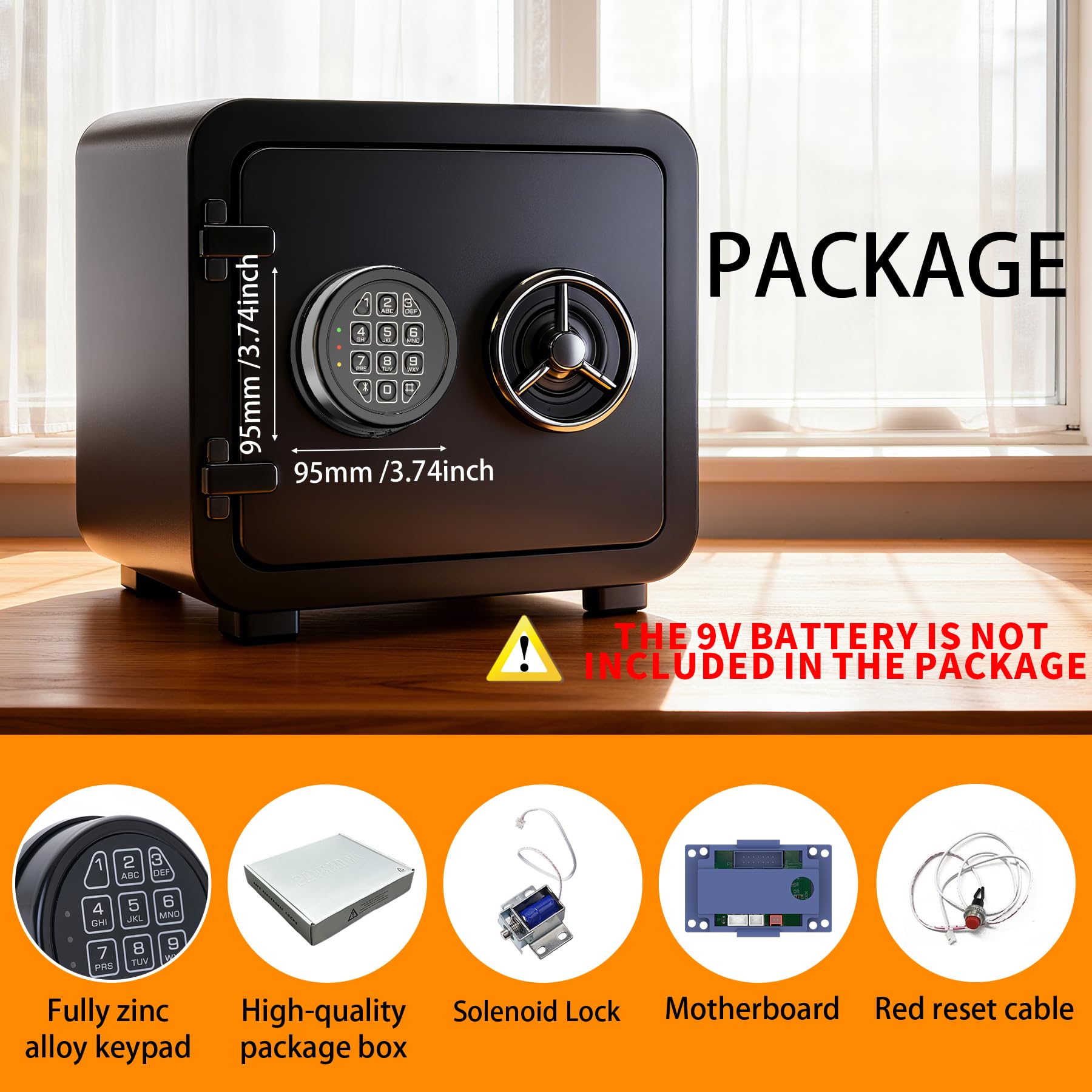 La Macaza fireproof body illustrates rugged durability for safes.
