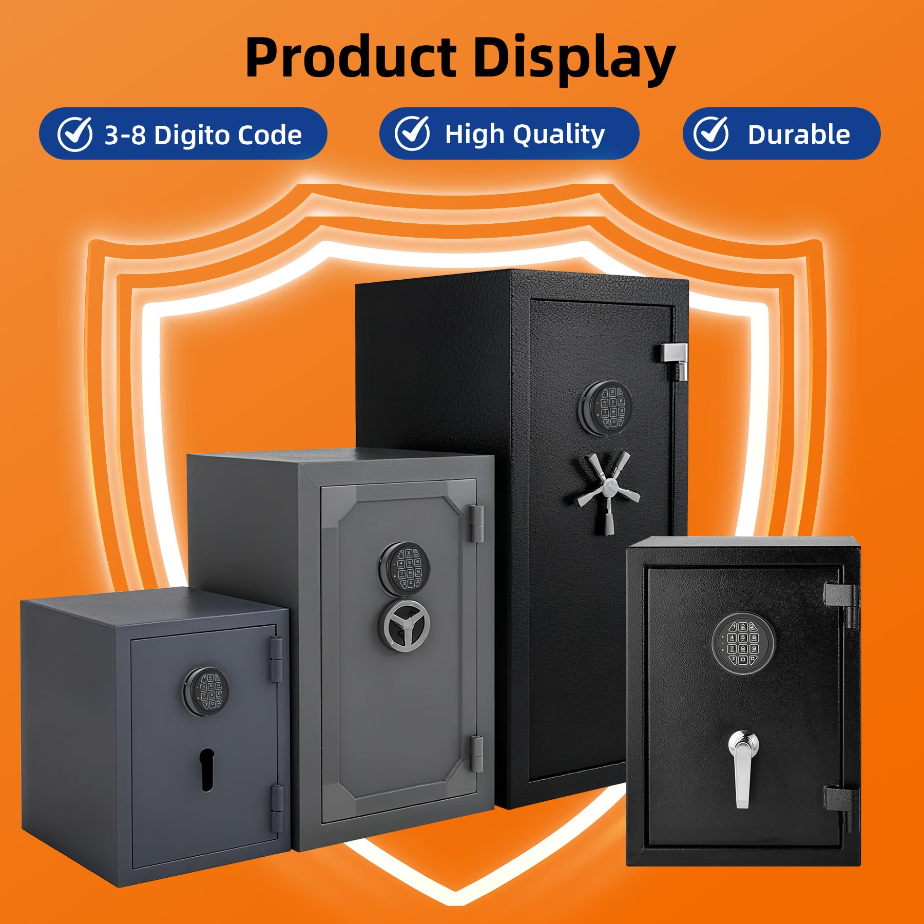 La Macaza three-color LED status guides code and lock status.