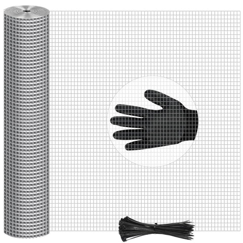 Laapee hardware cloth roll 48x100ft showing sturdy 3/4x3/4 in grid for fencing