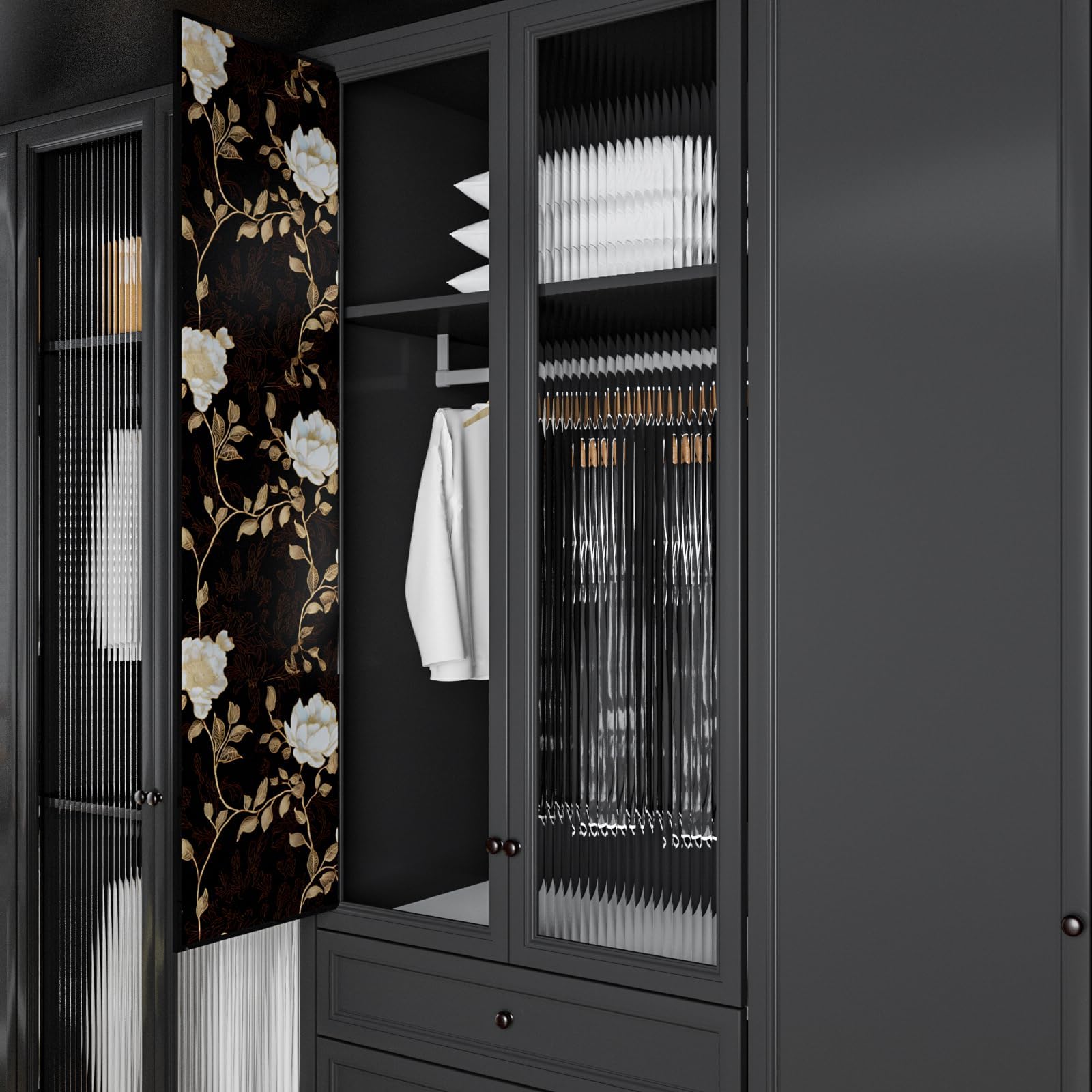 Laaste waterproof vinyl holds up to moisture in busy spaces.