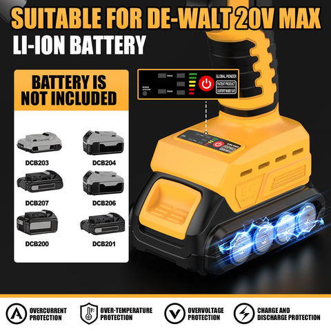 Labfintom brushless motor delivers efficient power for clean metal cuts.