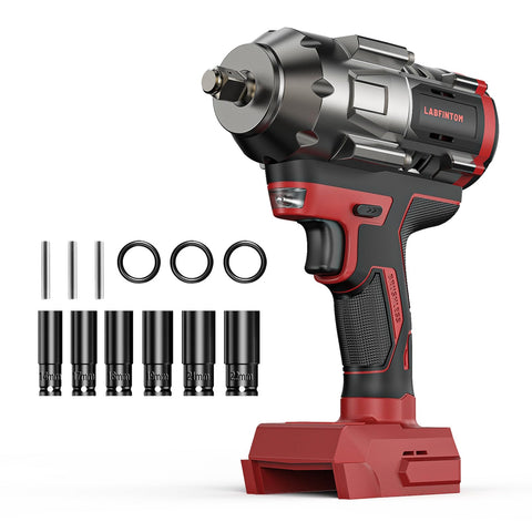 Labfintom Milwaukee 18V impact wrench body highlights compact cordless design for tough bolts