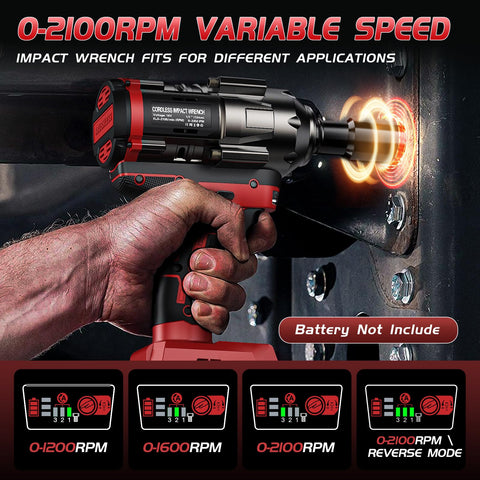 Labfintom Milwaukee 18V impact wrench ergonomic handle enhances comfort during use