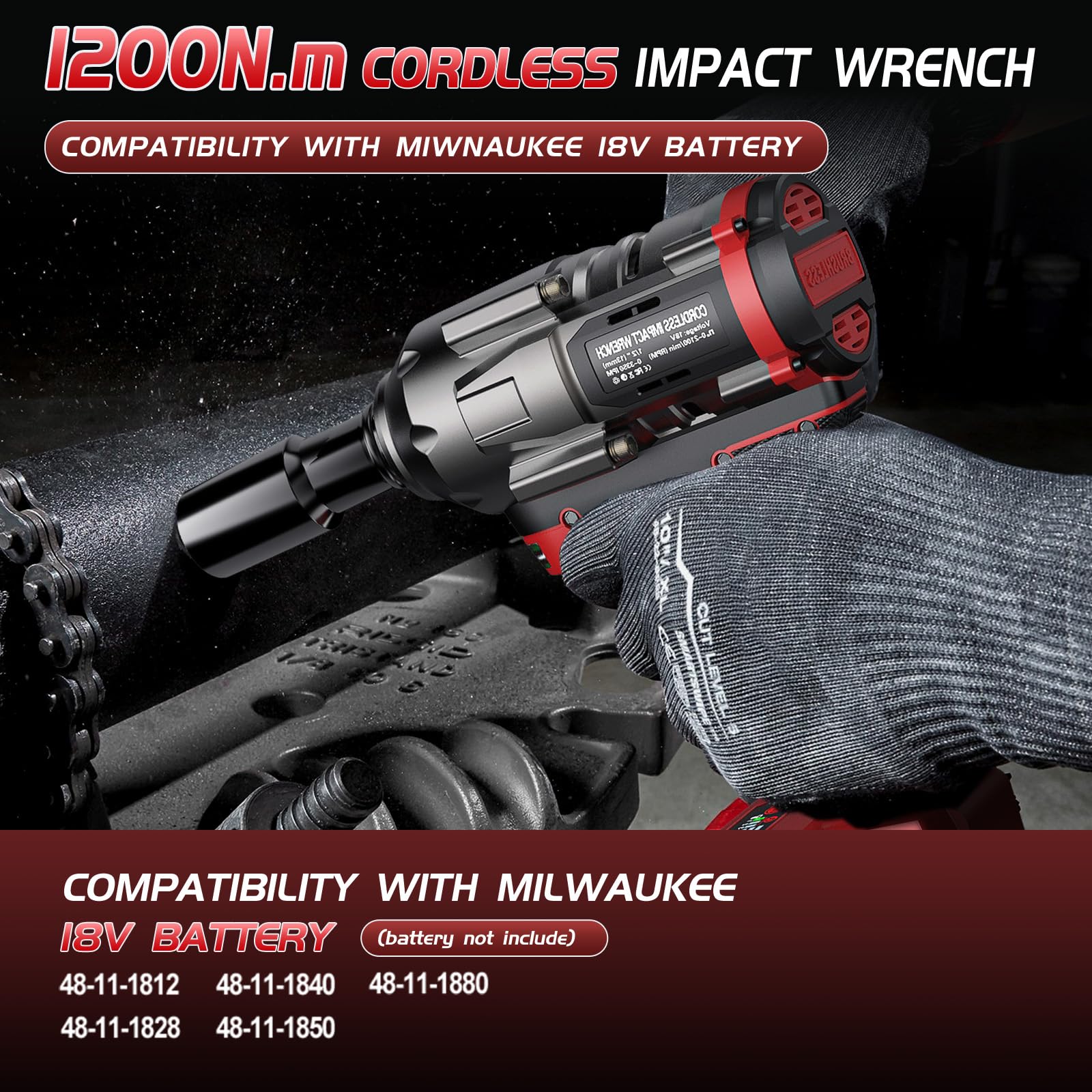 Labfintom Milwaukee 18V impact wrench socket set included offers ready versatility