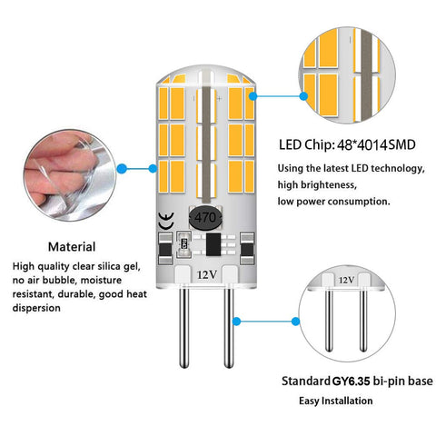 Lacnooe warm white 2700K-3000K LED for cozy outdoor ambiance.