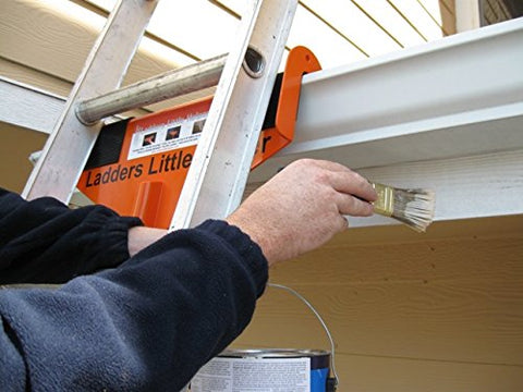 Ladder's Little Helper lightweight design reduces effort during gutter tasks.