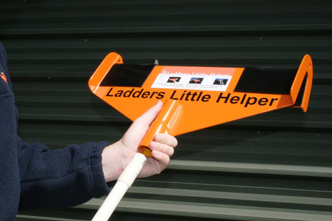 Ladder's Little Helper fits 99% of ladders for broad compatibility.
