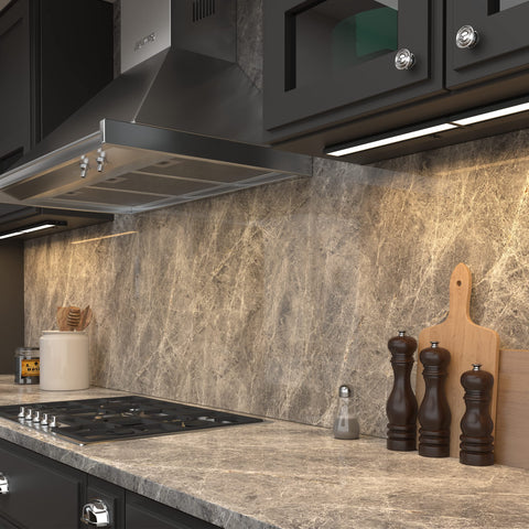 LAGOM Halo dimmable fixture compatible with standard wall dimmers.