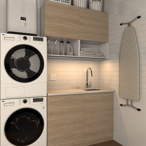 LAGOM Halo ideal for kitchen counter lighting and task areas.