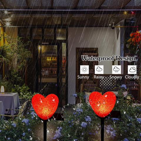 LAIAMER two-pack provides symmetric display for walkway corners and entrance approach