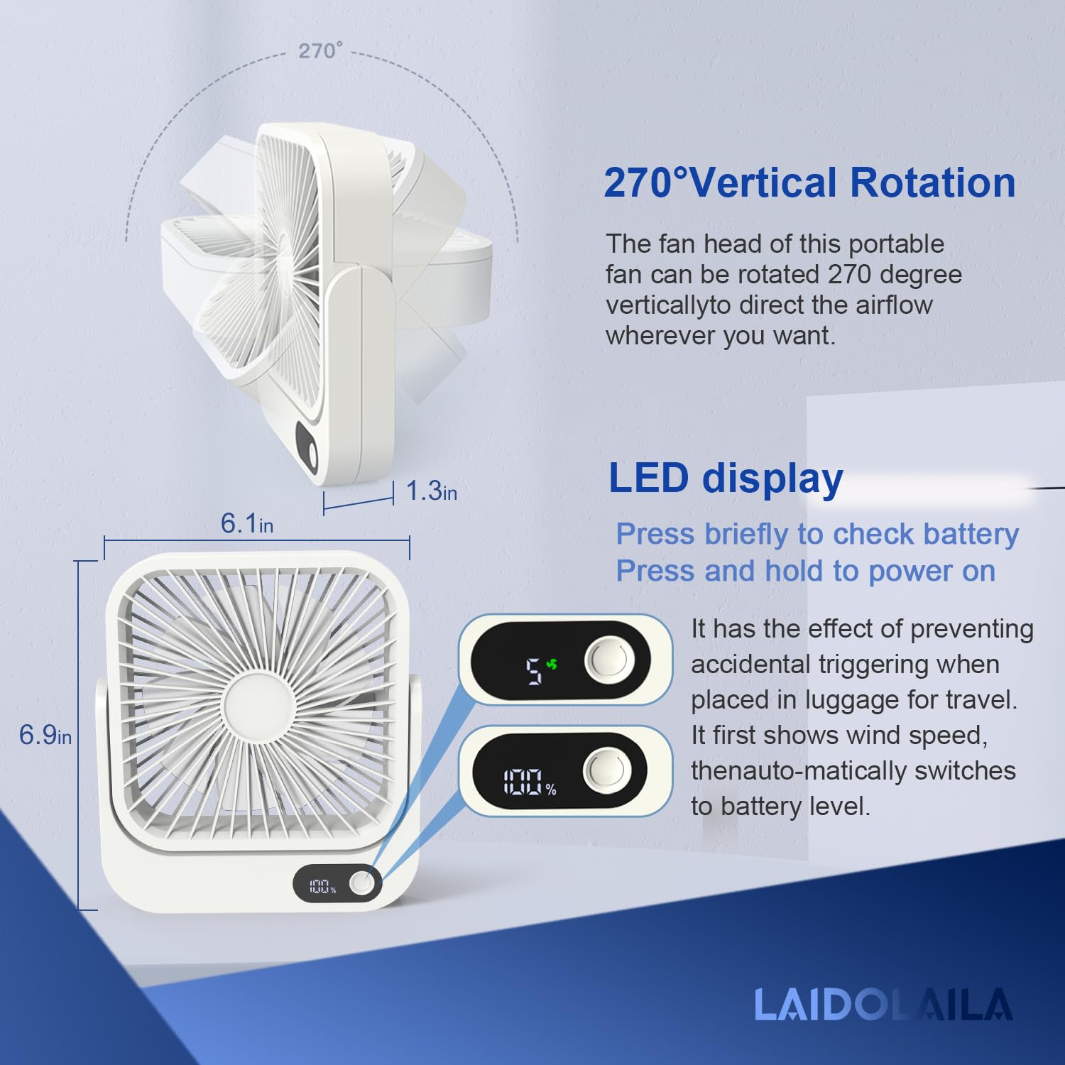 LAIDOLAILA compact, quiet design ideal for cabin use