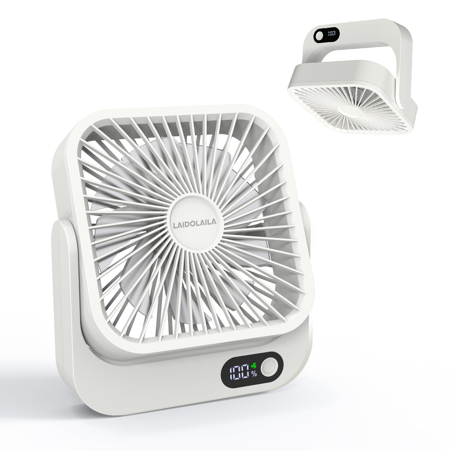 LAIDOLAILA cruise fan with magnetic base for secure cabin mounting