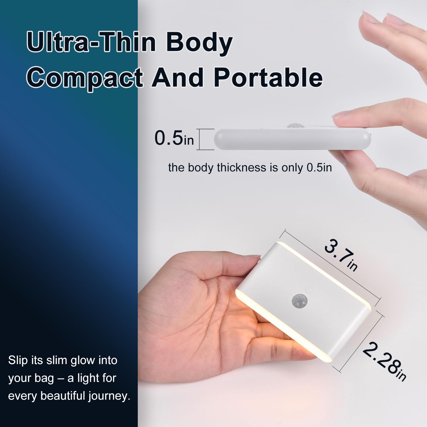 LAIDOLAILA RGB color-changing night light with multiple mood modes