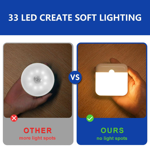 LAIDOLAILA warm glow night light creates a cozy cabin ambiance.