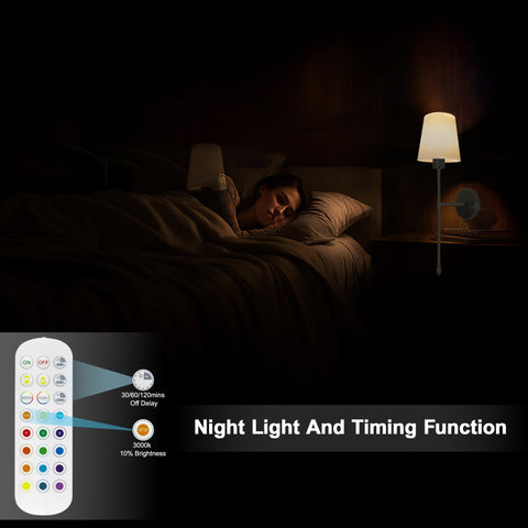 Laiebri color temperature range 3000K-6500K for warm to cool light.