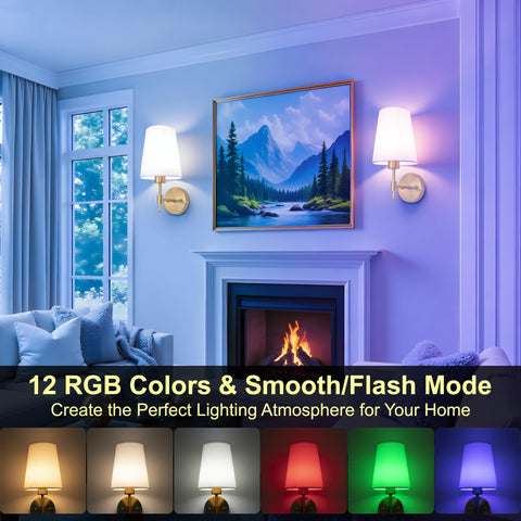Laiebri dimmable color temperature supports warm to cool lighting.